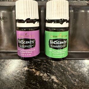 Young Living Bath and Body Collection Purple and Green KIDSCENTS